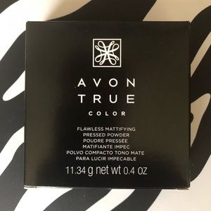 Avon True color pressed powder.